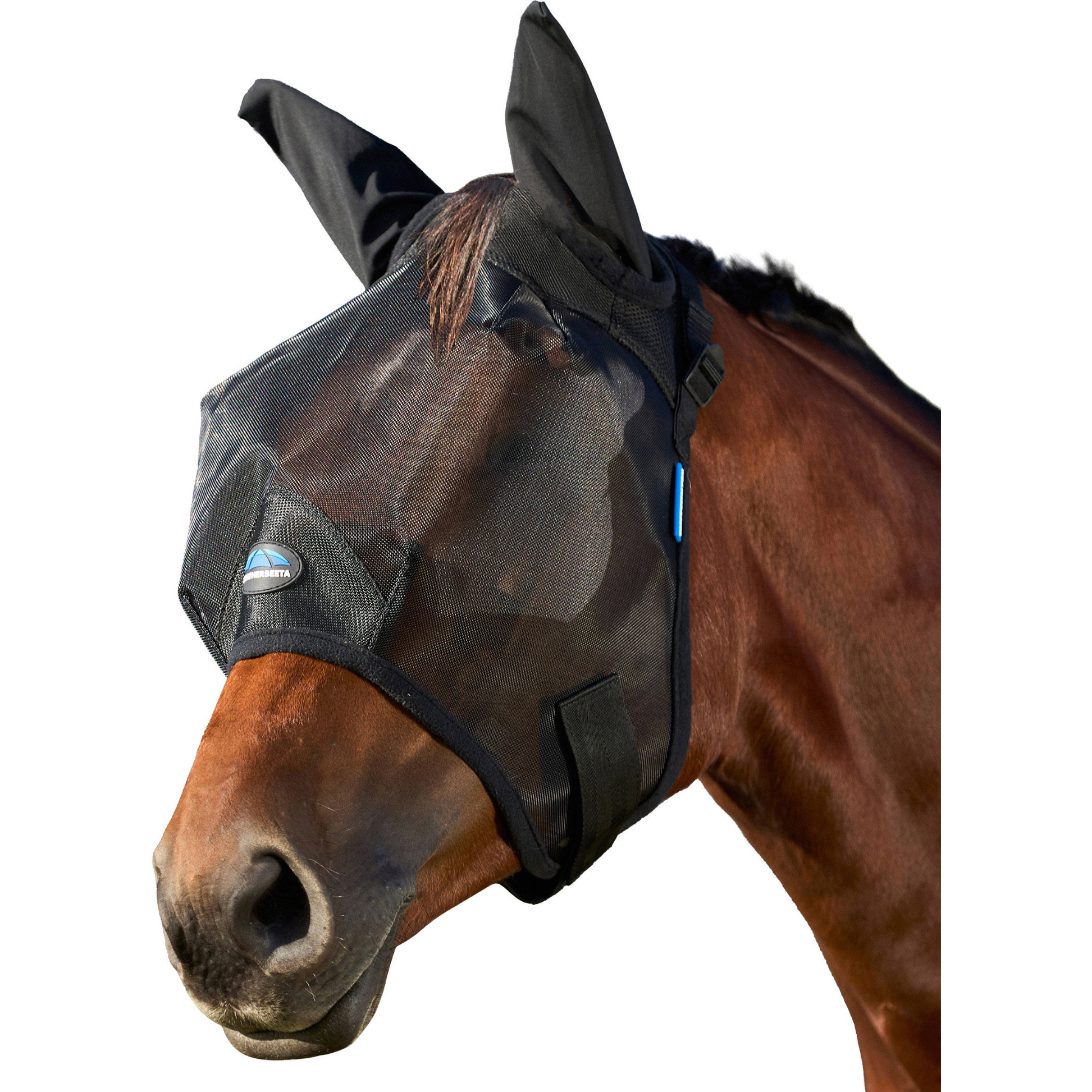 2026 WeatherBeeta Comfitec Insekt Bewachen Fliegen Maske Mit Ohren 1029724001 - Black